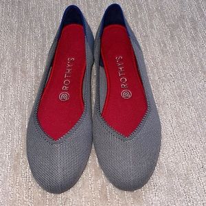 Rothy’s flat shoe